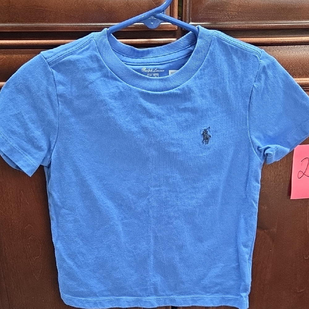 Ralph Lauren Kids Classic Blue Tee